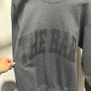 The Bar inside out sweatshirt
